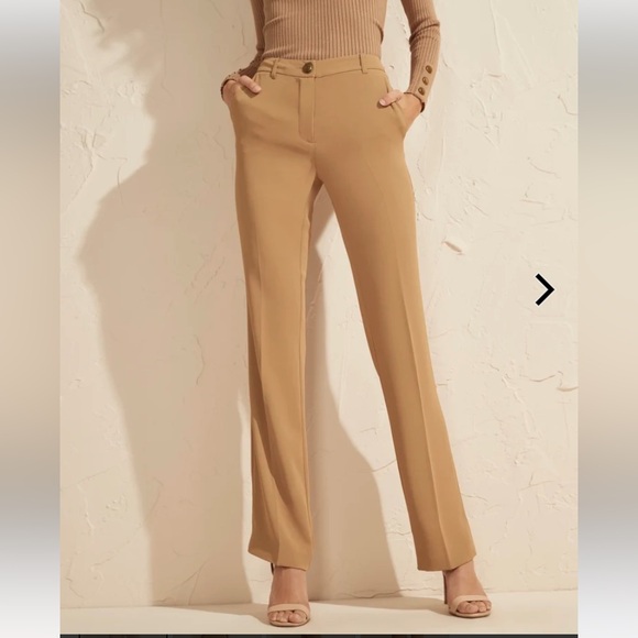 Marciano Tan Dress Pants - Size M (6/42) - Picture 2 of 11